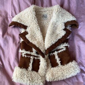 Guess shearling vest